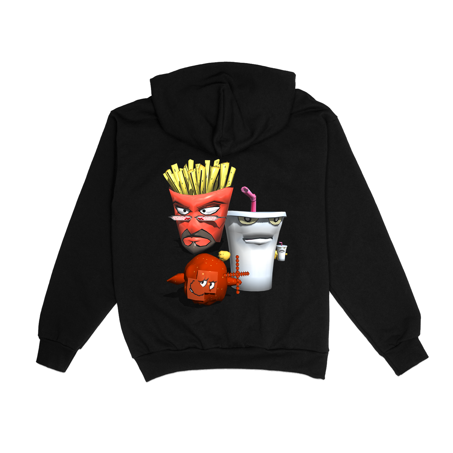 3D Fried Lock Danger Hoodie