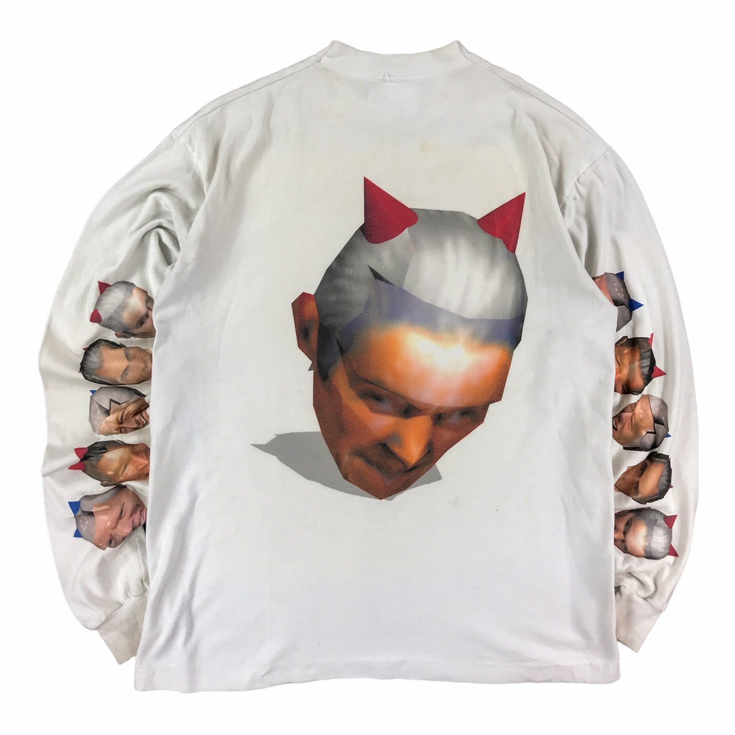 Deformed Presidential Heads Long Sleeve