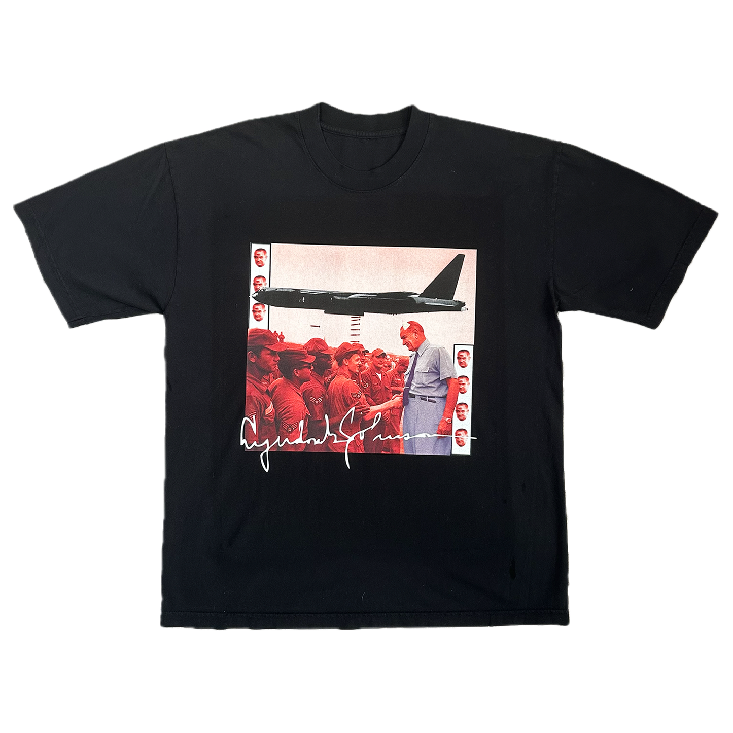 LBJ Dropping Bombs Tee