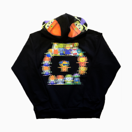 3D Psychedelic PaRappa Hoodie